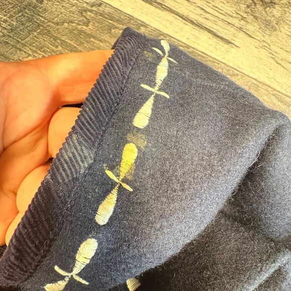 Vintage Keren Hart Christmas Teddy Bear Cardigan Sweater – Size M - Picture 7 of 7